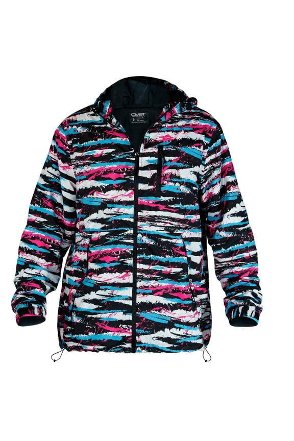 Men's Waterproof Rain Jacket V2 | Full Zip Spring Break Tiger Stripe Camo / Xl