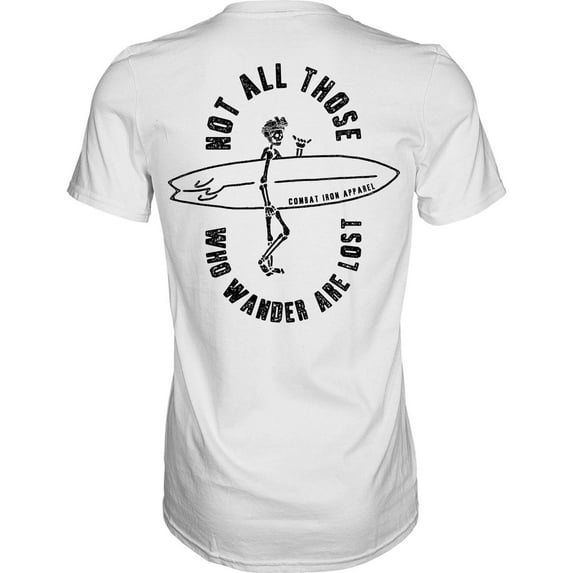 Not All Those Who Wonder Are Lost Men's T-Shirt 2Xl / White