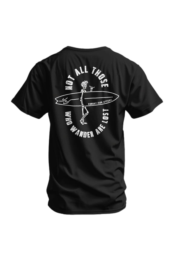 Not All Those Who Wonder Are Lost Men's T-Shirt 3Xl / Black