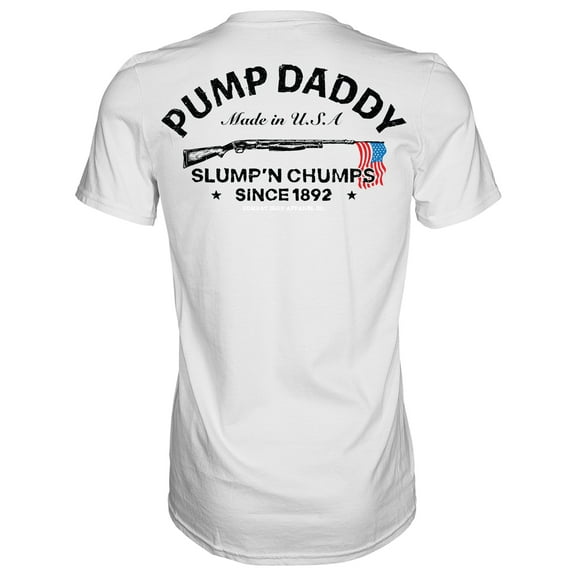 Combat Iron   Pump Daddy Original Men's T-Shirt 2Xl / White