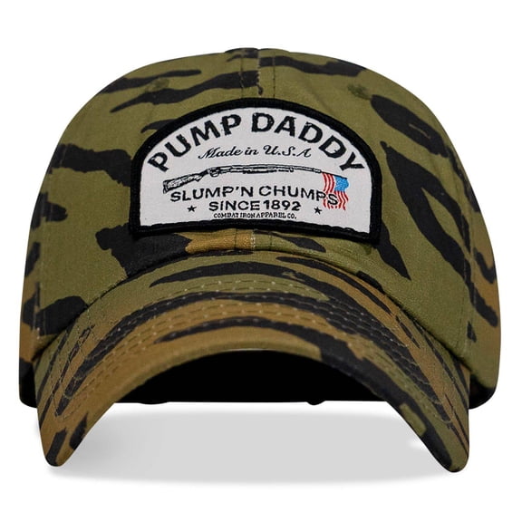 Combat Iron Apparel Pump Daddy Ripstop Low Pro Operator Hat Jungle Camo