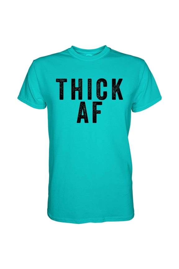 Thick Af Original Men's T-Shirt S / Tahiti Blue