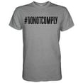 thumbnail image 1 of Combat Iron donotcomply Men's T-Shirt 3Xl / Gray, 1 of 2