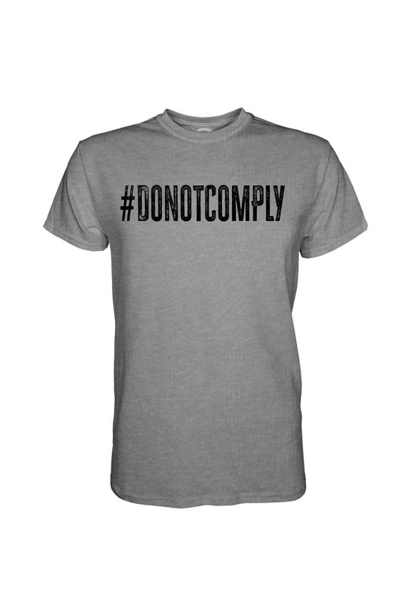 donotcomply Men's T-Shirt S / Gray
