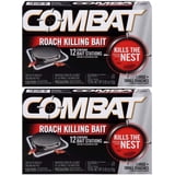 Combat Large and Small Roaches Killing Bait Stations, 12 Count (Pack of ...