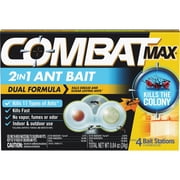 Combat Max 2-In-1 Ant Bait - Pack of 2