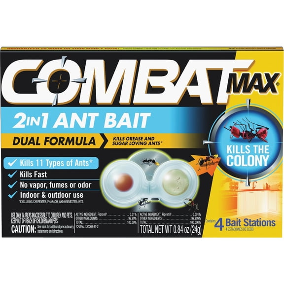 Combat Max 2-In-1 Ant Bait - Pack of 2