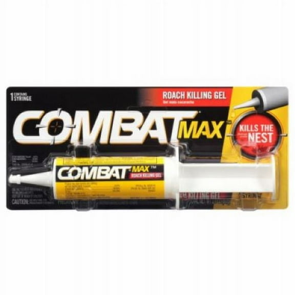 Combat Max 51960 2.1 oz Indoor & Outdoor Roach Pest Control Gel