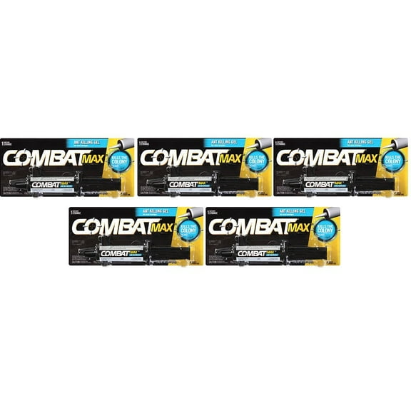 Combat Max, Ant Killing HtsJd Gel, 27 Grams 5 Pack