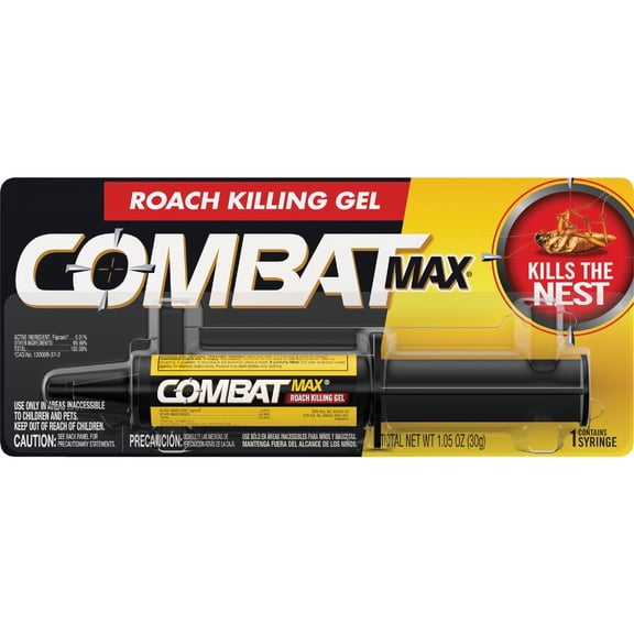 Dial Max Roach Killing Gel Bait - Compact Gel for Roach - 2 Pack, 1.05 oz Each