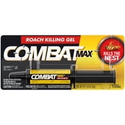 Combat Max Roach Killing Gel for Indoor and Outdoor Use,1 Syringe, 1.05 fl oz