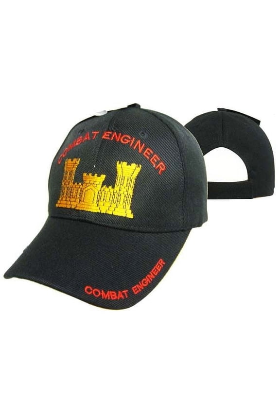 Combat Medic US Army Black Baseball Cap Officially Licensed
