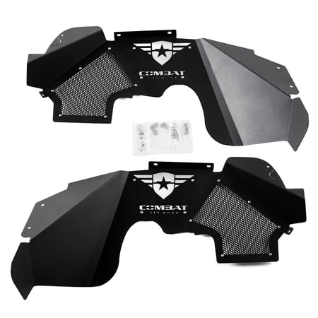 Combat Off Road Jeep JK/JKU Battle Ready Aluminum Inner Fender Kit - Front