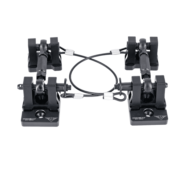 Combat Off Road Off-the-Turnbuckle Hood Latch - Black Out Series