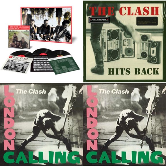 Combat Rock + The People's Hall (Special Edition/3LP/180G) & Hits Back (180G) & London Calling (2LP/180G/Remastered) & London Calling