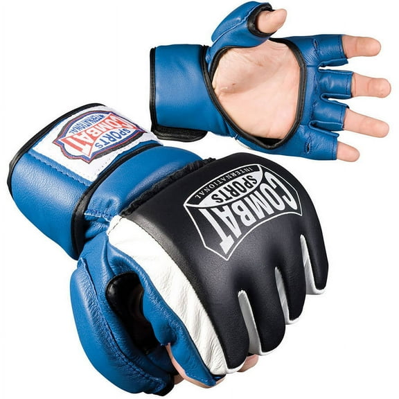 Combat Sports Extreme Safety MMA Training Gloves Large Blue