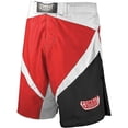 thumbnail image 1 of Combat Sports Fight MMA Boardshorts 40 Red / White / Black, 1 of 1