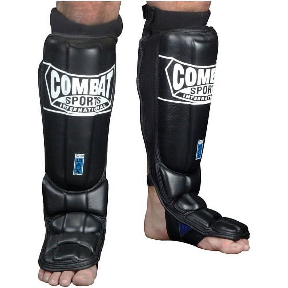 Combat Sports Gel Shock™ Pro Style Grappling Shin Guards Large