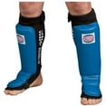 thumbnail image 1 of Combat Sports MMA Training Shin Guards Large Blue, 1 of 1