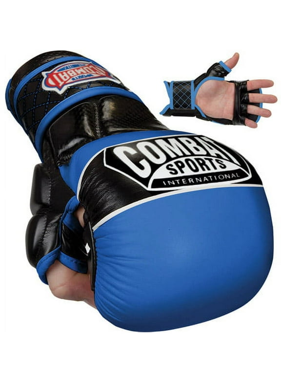Combat Sports Max Strike MMA Training Gloves Regular Blue