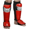thumbnail image 1 of Combat Sports Pro-Style MMA Shin Guards Large Red, 1 of 1