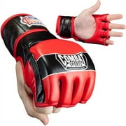 Combat Sports Traditional MMA Fight Gloves XLarge Black / Red