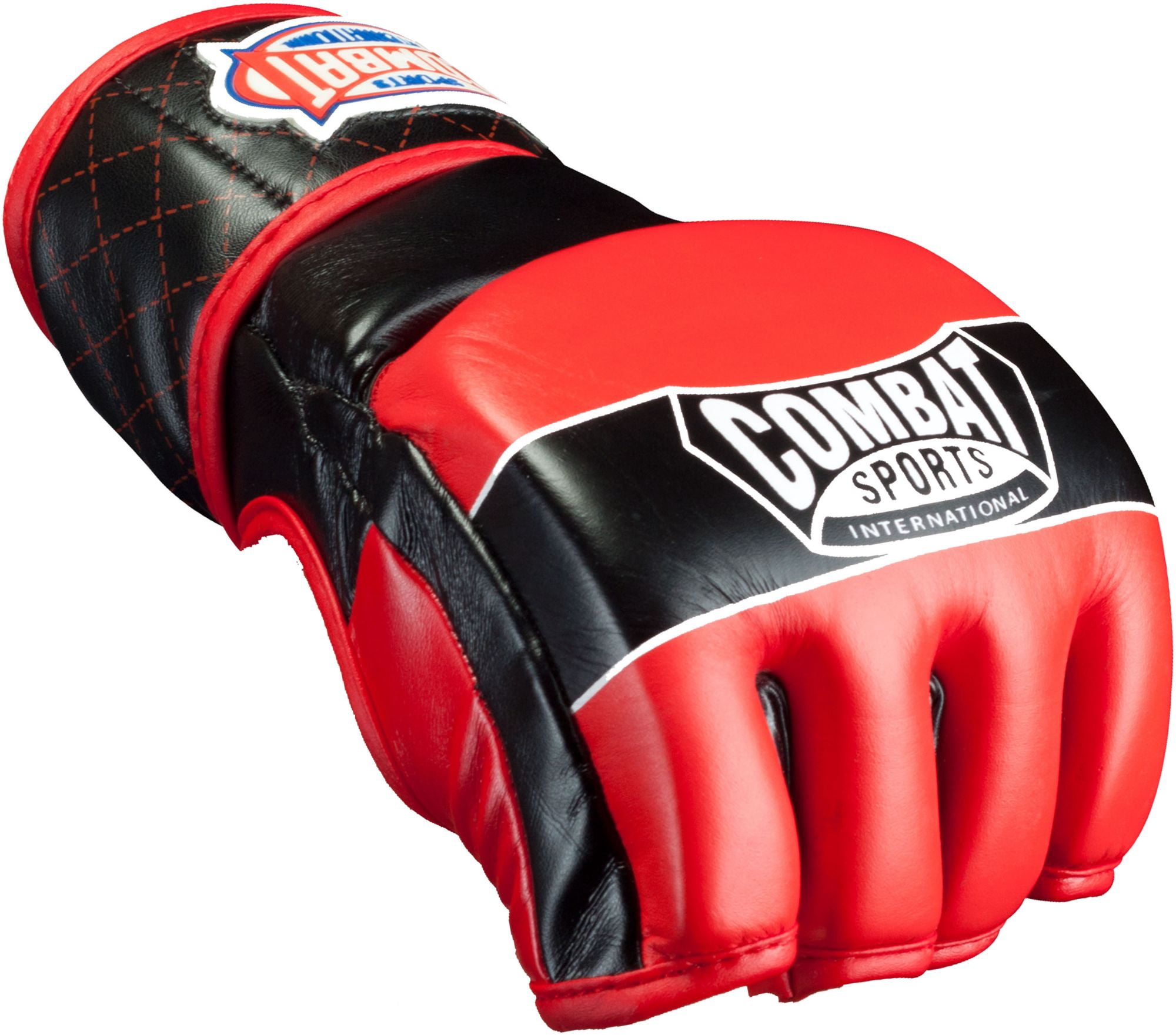 Combat Sports Traditional MMA Fight Gloves XXLarge Black / Red