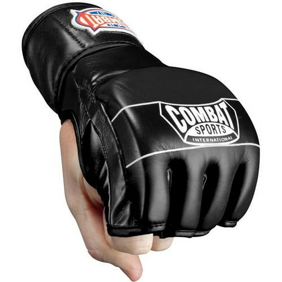 Combat Sports Traditional MMA Fight Gloves XXLarge Black