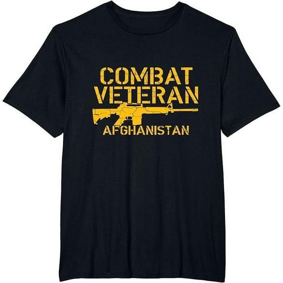 Combat Veteran Afghanistan T Shirt