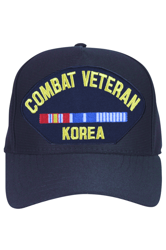 Combat Veteran Korea with Ribbons Ball Cap