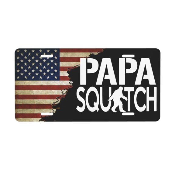 Combat Veteran License Plate 6×12in