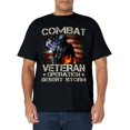 thumbnail image 1 of Combat Veteran Operation Desert Storm Soldier T-Shirt, 1 of 4