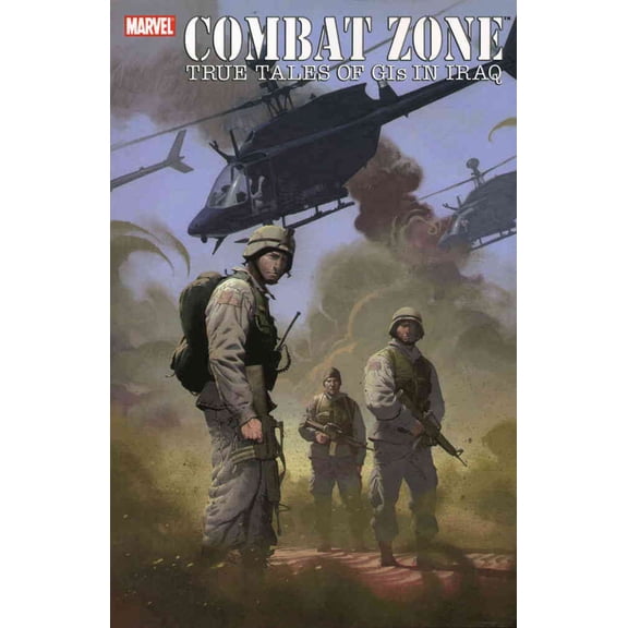 Combat Zone: True Tales of GIs in Iraq TPB #1 VF ; Marvel Comic Book