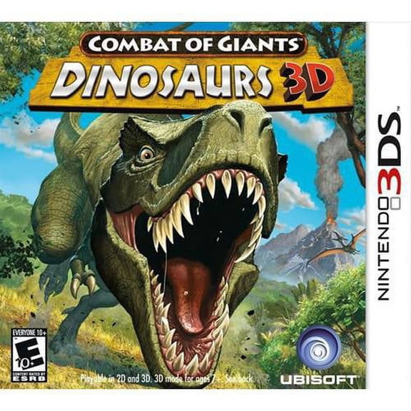 Pre-Owned Combat of Giants: Dinosaurs 3D, Ubisoft, (Nintendo 3DS), (Physical)