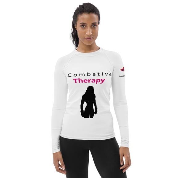 Combative Therapy Female Boxing Women's Rash Guard Long Sleeve (M)
