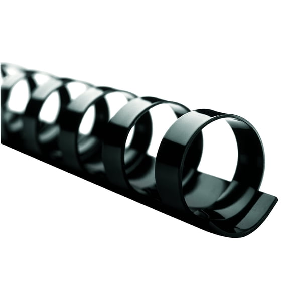 Combbind Standard Spines, 2" Diameter, 450 Sheet Capacity, Black, 50/box | Bundle of 5 Boxes