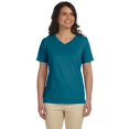 thumbnail image 1 of LAT Women's V-Neck Premium Jersey Tee, 1 of 2