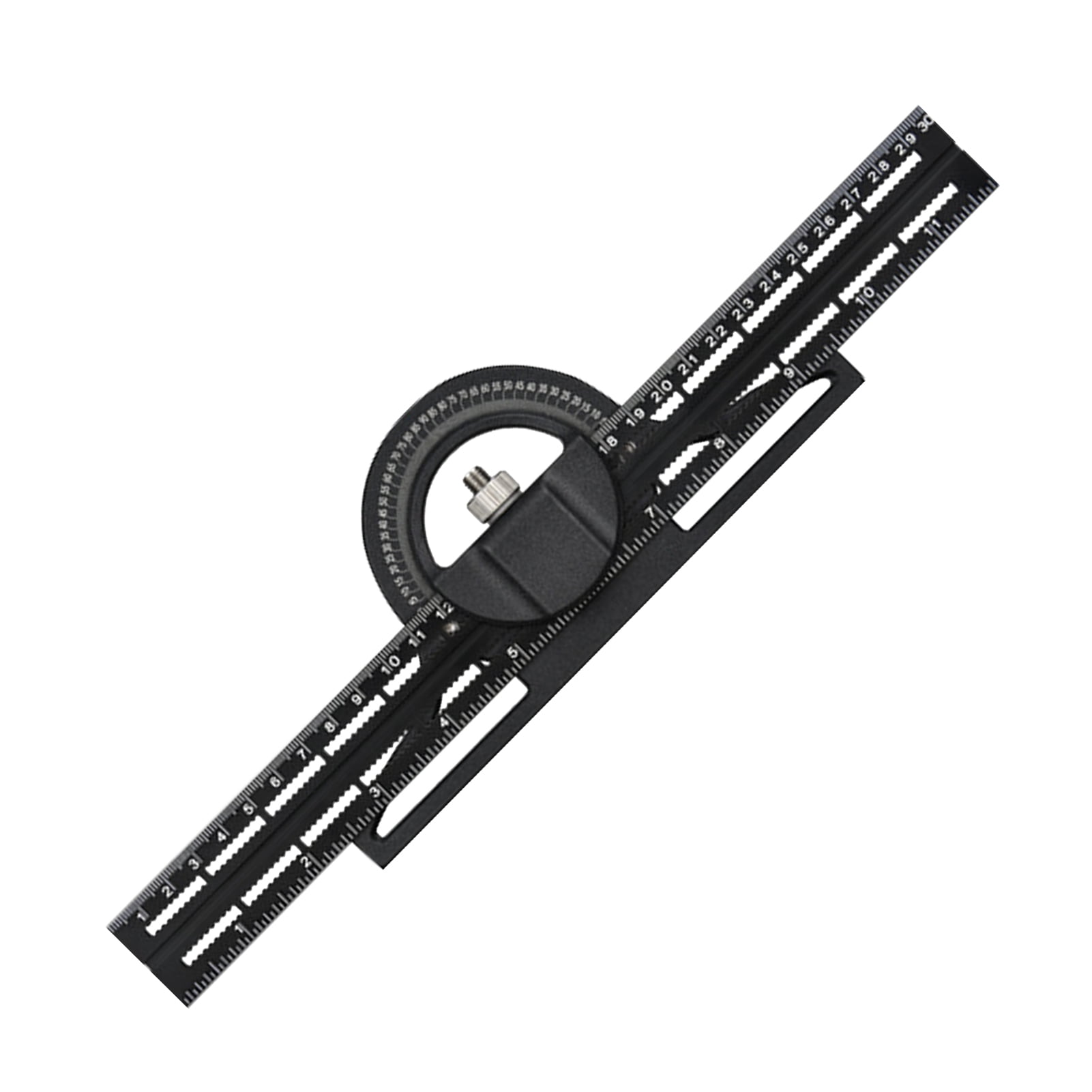 Combination Angle Ruler, Adjustable 0 360 Degree Measuring Square ...