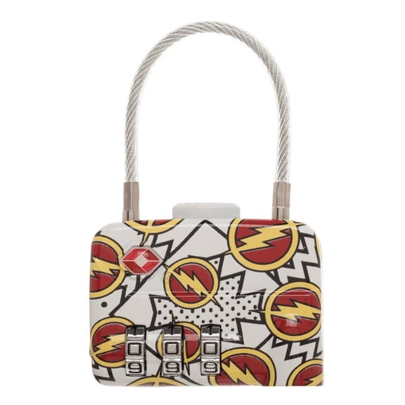 Combination Cable Lock - DC Comics - Flash TSA New ta5yjhdco