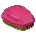 thumbnail image 1 of Combination Cartridge/P100 Particulate Filter, Formaldehyde/Organic Vapor, Magenta/Black/Olive | Bundle of 5 Packs, 1 of 1