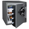 thumbnail image 1 of Combination Fire-Safe, 1.23 ft3, 16.38w x 19.38d x 17.88h, Gray, 1 of 1