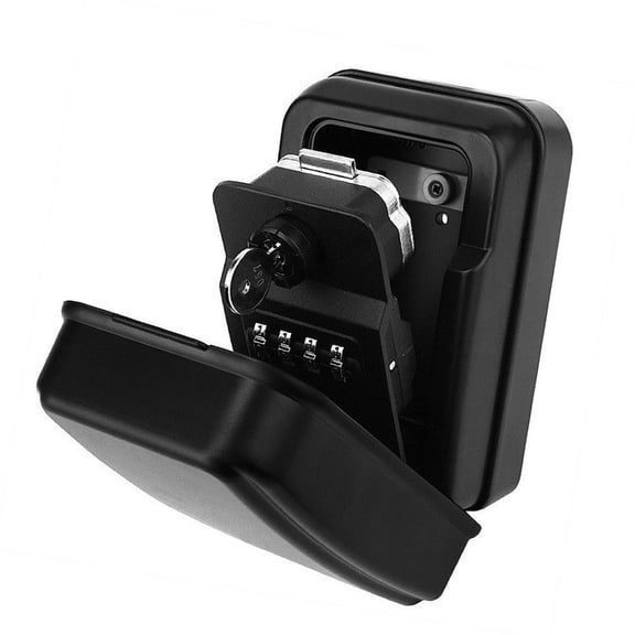 Combination Key Safe Emergency Key Access Waterproof for Outdoor Use