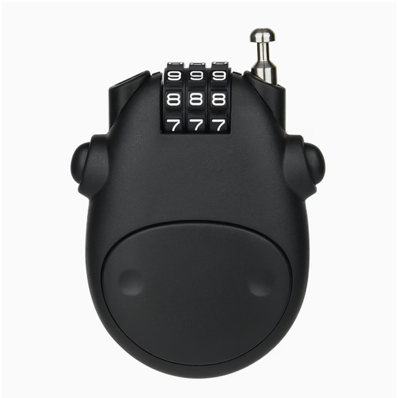 Combination Lock 4 Digit Padlock for School Gym Locker, Sports Locker, Fence, Toolbox, Case, Hasp Storage (Black & Code Window)