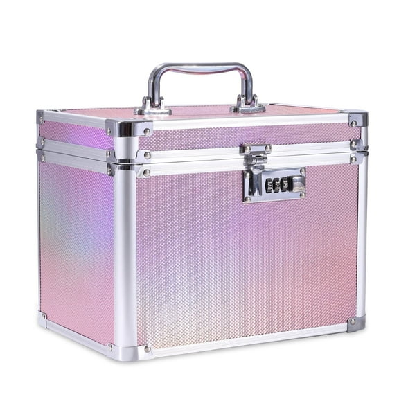 Combination Lock Box, Security Lock Boxes for Documents, Valuables, Medicine & Money -Aurora