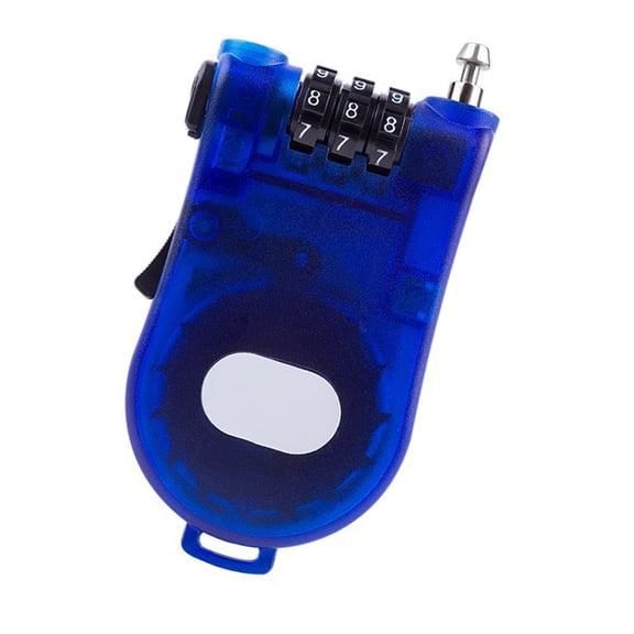 Combination Lock Cable Lock for Travel, Luggage, Cycling Helmets, Wire Rope 3 Digits Padlock Password Code Security Lock