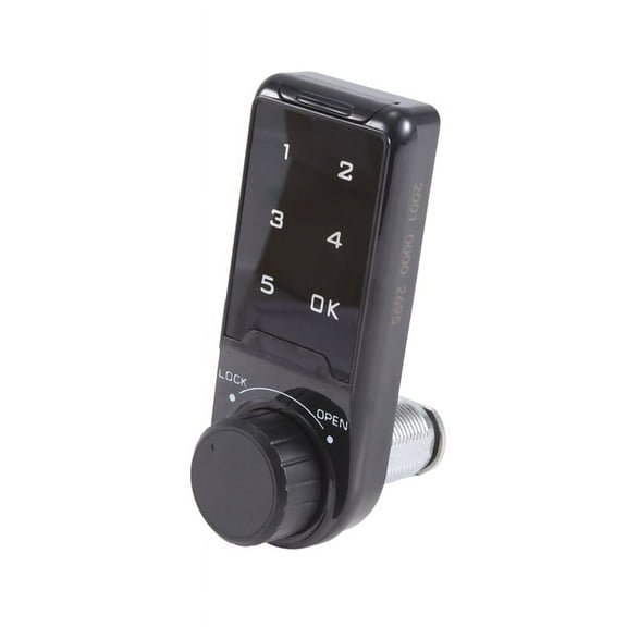 Combination Lock, Door Access Digital Electronic Security Cabinet Coded Locker Contact Keypad Password Key
