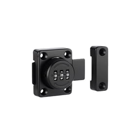 Combination Lock with Passcode 3 Digit Zinc Alloy Material Keyless Entry Rotating Bolt Ideal for Your Personal Belongings Like Suitcases Storage Lockers Shoe Cabinets Closet