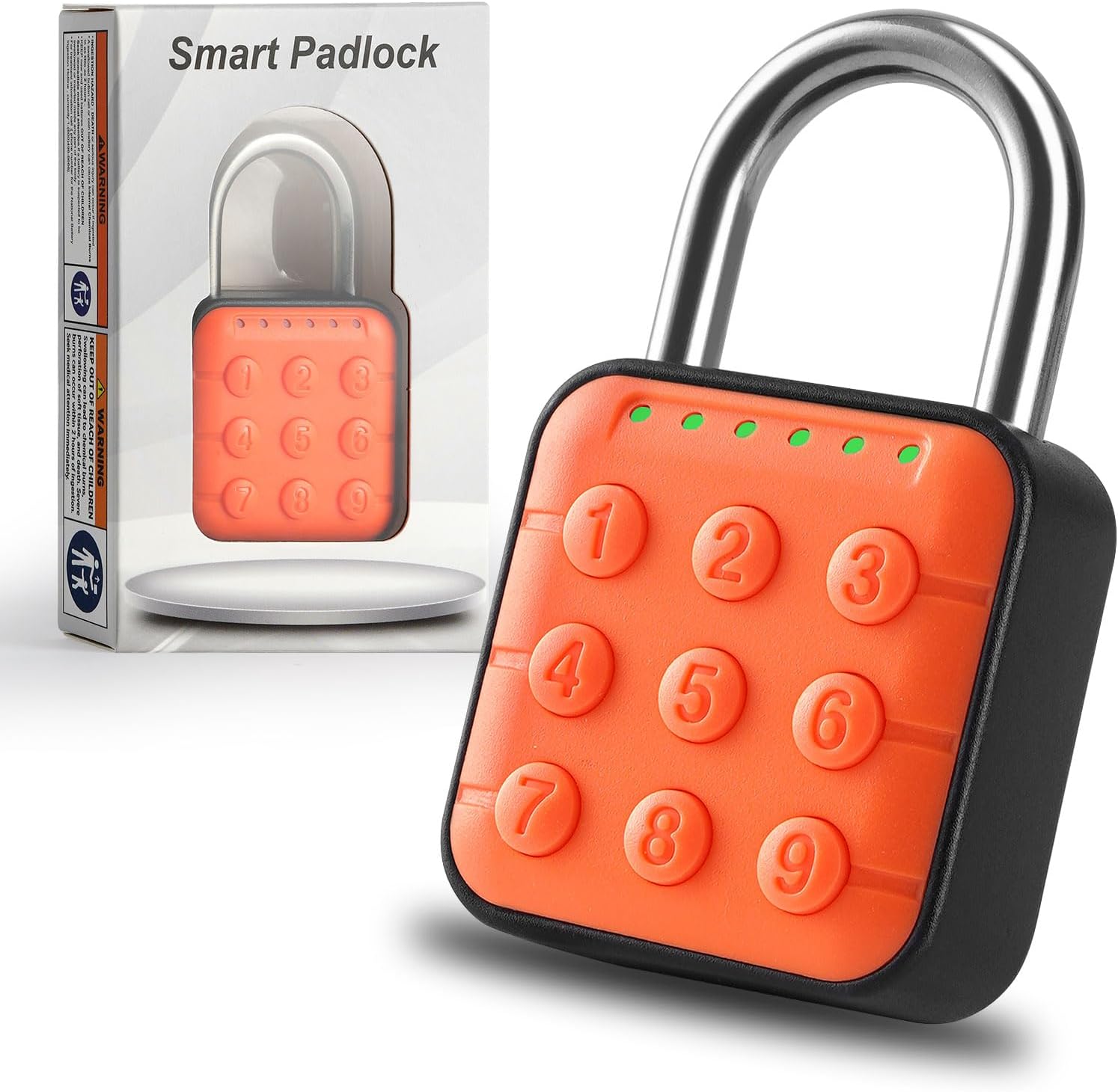 Locker Combo Lock Combination Lock for Locker - 6-Digit Combo Lock Waterproof Smart ...