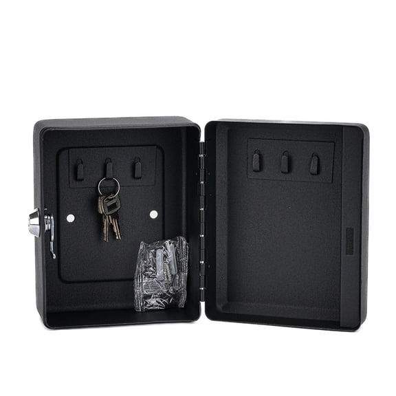 Combination Locking Key Box with High Security Design Spacious Compartment for Keys Cards Home Office