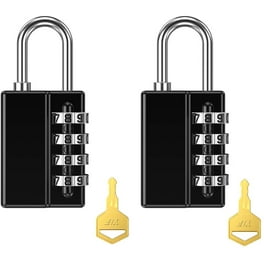AllTopBargains 3 Small Metal Padlocks Mini Brass Tiny Box Locks